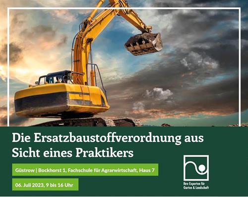 Seminar "Ersatzbaustoffverordnung" 06.07.2023