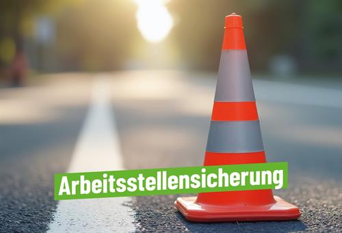 Fachkraft zur Sicherung von Arbeitsstellen an Straßen
