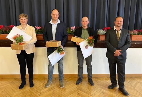 Neue Meister im GaLaBau feiern ihren Abschluss