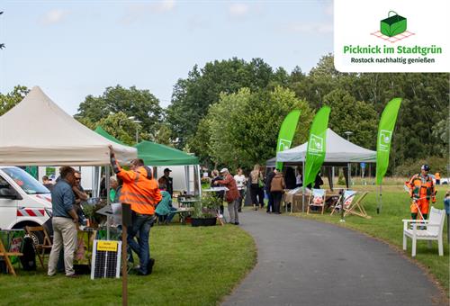 Picknick im Stadtgrün